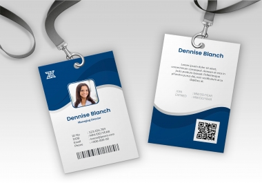 I will do Student,  Company or Official ID card design professionally