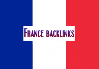 I Will 20 High Da,  Dr,  France Seo Blogs France Back-Links Site