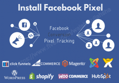 I will install or setup facebook pixel on your website