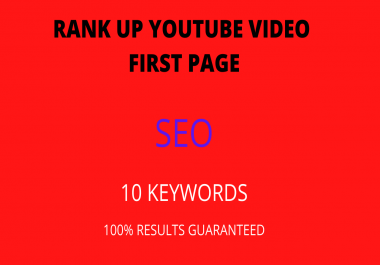I will do best youtube video SEO Ranking first page