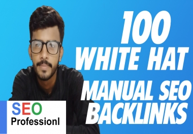 I will 100 high quality backlinks from 50 plus websites