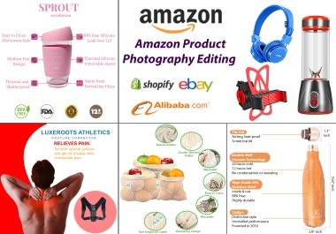 I will do high quality amazon product photography editing