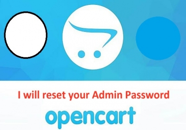 I will reset your opencart admin password
