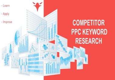 I will provide PPC adwords keywords of 10 competitor websites