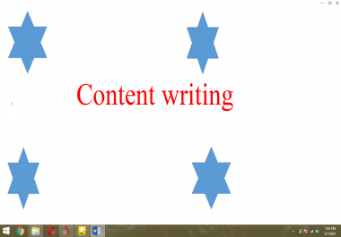 Creative and Article writing 275 words per page