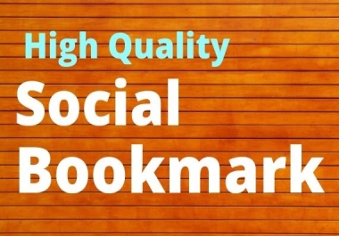 I will do 200 high quality social bookmarks for google top ranking