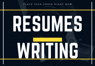Professional and attractive resume for your blog