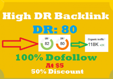 Manually create parmanent high quality DR 90+ backlink for SEO