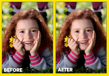 I will make low resolution photo to high 3 images