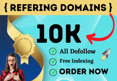 I will build referring domain 10k seo back links for top ranking
