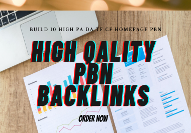 I Will do High DA DR PA homepage PBN Backlinks - Permanent Do follow links