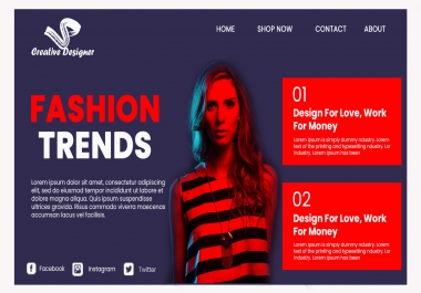 I will design or redesign drupal and Webflow website