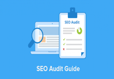 We will give you 96 page complete guide to audit your website for SEO