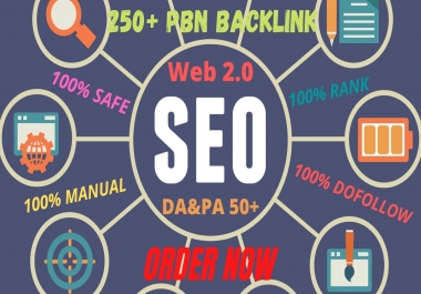 GET 250+ High PBN Backlink Rank your Google site.