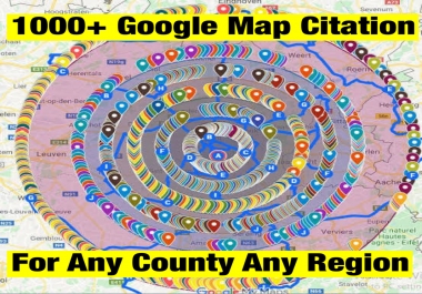 DO 1000+ google maps citations for your business
