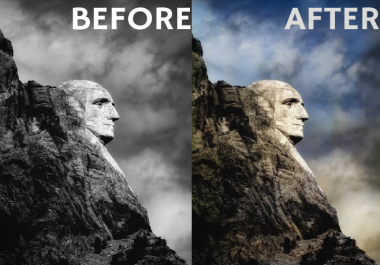 I will turn Your plain black & white pictures into colourful glorying pictures