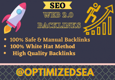 I will make 10 high authority web 2 0 backlinks