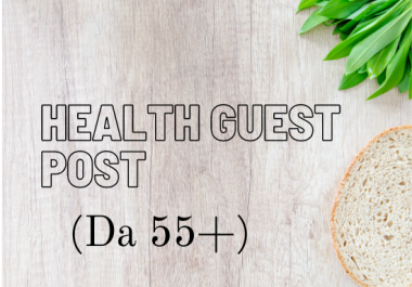 I will do Health gust post on high da blog