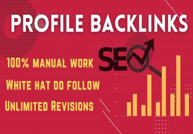 I will rank your website by providing SEO dofollow profile backlinks