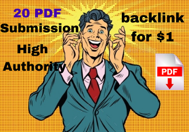 Top 20 PDF Service Manually for Backlinks to Rank in Google
