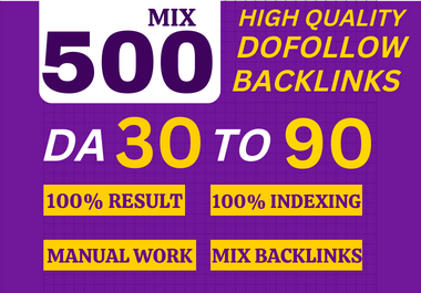 Rocket Your Ranking With 500 Dofollow Wiki Backlinks Mix Forum,  Article & Blog