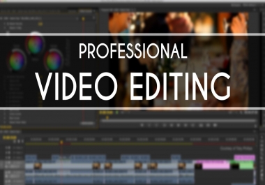 I will edit YouTube video and any type of video editing