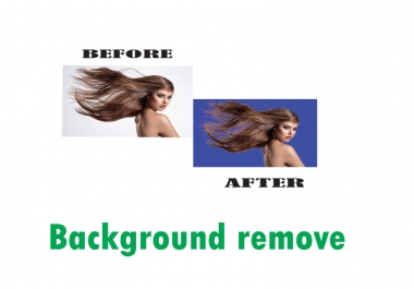 I will do photo background remove within 2 hour