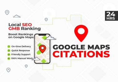 5000 google maps citations for gmb ranking and local SEO