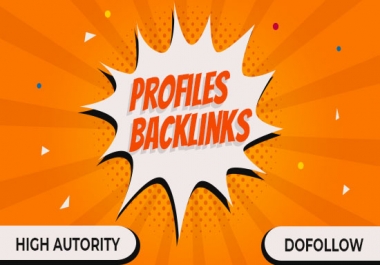 50 Dofollow high-quality authority SEO profile backlinks and Link Building for