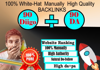 dofollow 90 Diigo backlinks for google top ranking your site