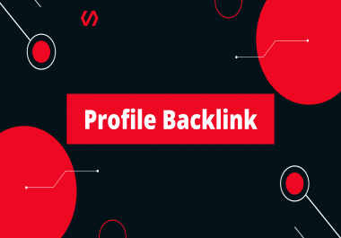 I will create 60 high da profiles backlinks