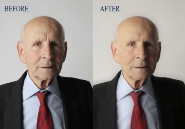 I will do professional high end photo retouching