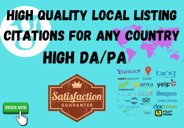 Top High Quality Local Listing Citations For Any Country