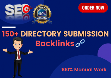 I will Provide 150+ Manually Directory Submission Backlinks for SEO