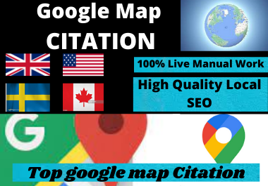 1200 Google Map Citations High Authority Website Directory Submission Local Listing