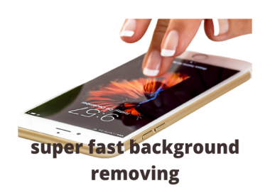 Background removing of photos super fast