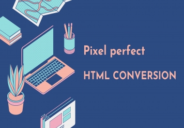 I will convert figma to HTML,  sketch to HTML,  psd to HTML,  xd to html