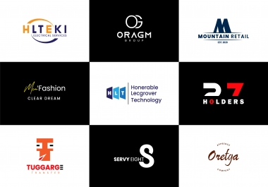 I will design attention corporate startup premium minimalist logo in 24 hours
