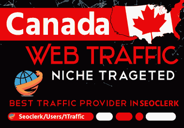 Organic Canada 1000 real traffic for your website