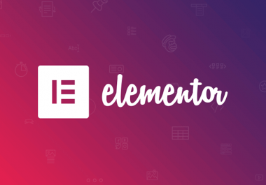 I will do website using elementor