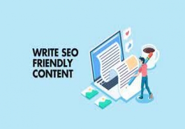 SEO friendly content writer and article writer