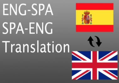 Translate 1000 words from English to Spanish or vice versa