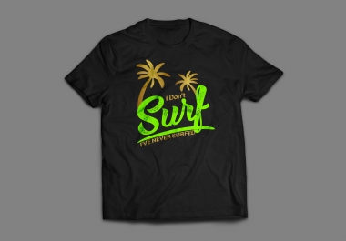 I am expert in making custom t-shirt design