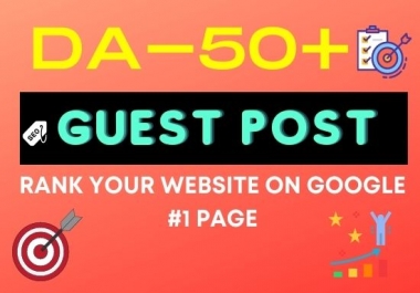 I will do business guest post on high da 95 to 40 dofollow backlink