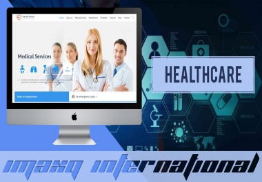 I will create a professional fitness,  medical and health website