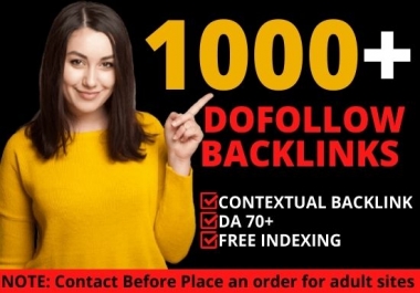 HIGH DA QUALITY SEO DOFOLLOW BACKLINKS