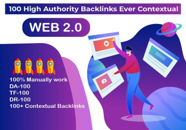 100 High Authority Backlinks Ever Contextual- Boost Your Ranking