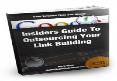 You Want To outsourcing Your link building