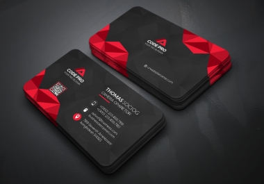 I will design professional stylish business cards for you