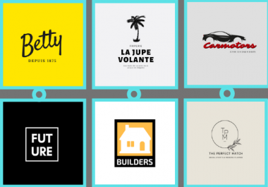 5 creative logo design for you in just 24 hours